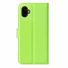 For Samsung Galaxy Xcover 7 Pro Litchi Texture Horizontal Flip Leather Phone Case with Holder(Green) - 3