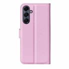 For Samsung Galaxy A17 5G Litchi Texture Horizontal Flip Leather Phone Case with Holder(Pink) - 3