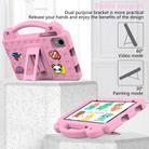 For Alldocube iPlay Mini 2 2024 Handle Kickstand Children EVA Shockproof Tablet Case(Pink) - 3