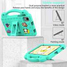 For Alldocube iPlay 50 Mini Pro 2023 8.4 Handle Kickstand Children EVA Shockproof Tablet Case(Mint Green) - 3