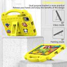 For Alldocube iPlay 50 Mini Pro 2023 8.4 Handle Kickstand Children EVA Shockproof Tablet Case(Yellow) - 3