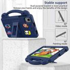 For Alldocube iPlay 50 Mini Pro 2023 8.4 Handle Kickstand Children EVA Shockproof Tablet Case(Navy Blue) - 3