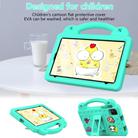 For NEC Lavie Tab T11 T1155 2024 Handle Kickstand Children EVA Shockproof Tablet Case(Mint Green) - 2
