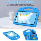 For NEC Lavie Tab T11 T1155 2024 Handle Kickstand Children EVA Shockproof Tablet Case(Sky Blue) - 2