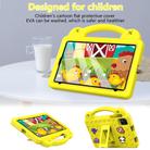 For NEC Lavie Tab T11 T1155 2024 Handle Kickstand Children EVA Shockproof Tablet Case(Yellow) - 2