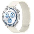 20mm Cloud Wood Grain Silicone Magnetic Watch Band(Starlight) - 1