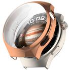 For Huawei Watch 4 Pro Electroplated Full Coverage TPU Watch Protective Case(Rose Gold) - 1