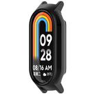 For Xiaomi Mi Band 8 / 8 NFC PC Ear Half Coverage Watch Protective Frame(Black) - 2