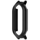 For Xiaomi Mi Band 8 / 8 NFC PC Ear Half Coverage Watch Protective Frame(Black) - 3