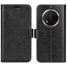 For Honor X9C R64 Texture Horizontal Flip Leather Phone Case(Black) - 1