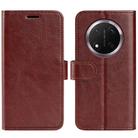 For Honor X9C R64 Texture Horizontal Flip Leather Phone Case(Brown) - 1