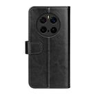 For Honor Magic 7 Pro R64 Texture Horizontal Flip Leather Phone Case(Black) - 3