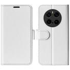 For Honor Magic 7 Pro R64 Texture Horizontal Flip Leather Phone Case(White) - 1