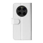 For Honor Magic 7 Pro R64 Texture Horizontal Flip Leather Phone Case(White) - 3