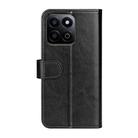 For Honor 200 Smart R64 Texture Horizontal Flip Leather Phone Case(Black) - 3