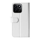 For Honor 200 Smart R64 Texture Horizontal Flip Leather Phone Case(White) - 3