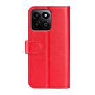 For Honor 200 Smart R64 Texture Horizontal Flip Leather Phone Case(Red) - 3