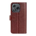 For Honor 400 Lite Global R64 Texture Horizontal Flip Leather Phone Case(Brown) - 3