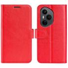 For Honor 400 Pro Global 160.8mm R64 Texture Horizontal Flip Leather Phone Case(Red) - 1