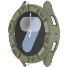 For Samsung Galaxy Watch 7 40mm Armour Hollow TPU Watch Protective Case(Green) - 2