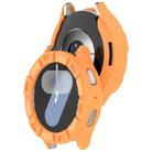 For Samsung Galaxy Watch 7 44mm Armour Hollow TPU Watch Protective Case(Orange) - 3