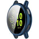 For Garmin  Vivoactive 5 Electroplated Full Coverage TPU Watch Protective Case(Blue) - 2