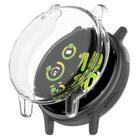 For Garmin  Vivoactive 5 Electroplated Full Coverage TPU Watch Protective Case(Transparent) - 1