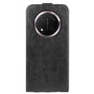 For Honor X9c R64 Texture Single Vertical Flip Leather Phone Case(Black) - 3