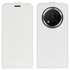 For Honor X9c R64 Texture Single Vertical Flip Leather Phone Case(White) - 1