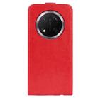 For Honor X9c R64 Texture Single Vertical Flip Leather Phone Case(Red) - 3