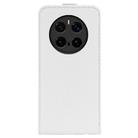 For Honor Magic7 Pro R64 Texture Single Vertical Flip Leather Phone Case(White) - 3