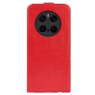 For Honor Magic7 Pro R64 Texture Single Vertical Flip Leather Phone Case(Red) - 3
