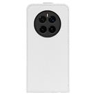 For Honor Magic7 5G R64 Texture Single Vertical Flip Leather Phone Case(White) - 3
