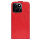 For Honor 200 Smart R64 Texture Single Vertical Flip Leather Phone Case(Red) - 3