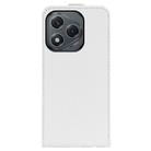 For Honor 400 Lite Global R64 Texture Single Vertical Flip Leather Phone Case(White) - 3