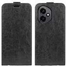 For Honor 400 Global R64 Texture Single Vertical Flip Leather Phone Case(Black) - 1