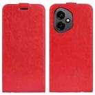 For Honor 400 Global R64 Texture Single Vertical Flip Leather Phone Case(Red) - 1