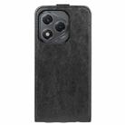 For Honor 400 Smart R64 Texture Single Vertical Flip Leather Phone Case(Black) - 3