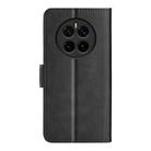 For Honor Magic7 5G Dual-side Magnetic Buckle Horizontal Flip Leather Phone Case(Black) - 3