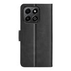 For Honor X6b Dual-side Magnetic Buckle Horizontal Flip Leather Phone Case(Black) - 3