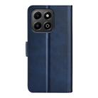 For Honor X6b Dual-side Magnetic Buckle Horizontal Flip Leather Phone Case(Dark Blue) - 3