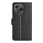 For Honor 400 Lite Global Dual-side Magnetic Buckle Horizontal Flip Leather Phone Case(Black) - 3