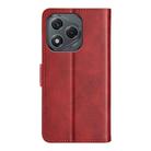For Honor 400 Lite Global Dual-side Magnetic Buckle Horizontal Flip Leather Phone Case(Red) - 3