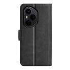 For Honor 400 Pro Global 160.8mm Dual-side Magnetic Buckle Horizontal Flip Leather Phone Case(Black) - 3