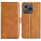 For Honor 400 Smart Dual-side Magnetic Buckle Horizontal Flip Leather Phone Case(Yellow) - 1