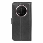 For Honor X9c Litchi Texture Horizontal Flip Leather Phone Case with Holder(Black) - 3