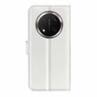 For Honor X9c Litchi Texture Horizontal Flip Leather Phone Case with Holder(White) - 3