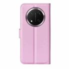 For Honor X9c Litchi Texture Horizontal Flip Leather Phone Case with Holder(Pink) - 3