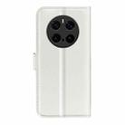 For Honor Magic7 Pro Litchi Texture Horizontal Flip Leather Phone Case with Holder(White) - 3