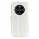 For Honor Magic7 5G Litchi Texture Horizontal Flip Leather Phone Case with Holder(White) - 3